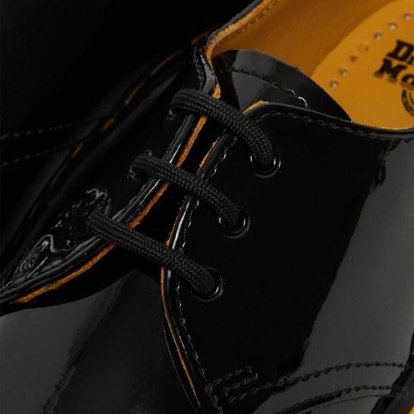 Dr. Martens Women's 1461 Black Patent Lamper US 9 - Picture 2 of 9